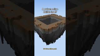A Minecraft prison mine, start to finish #shorts