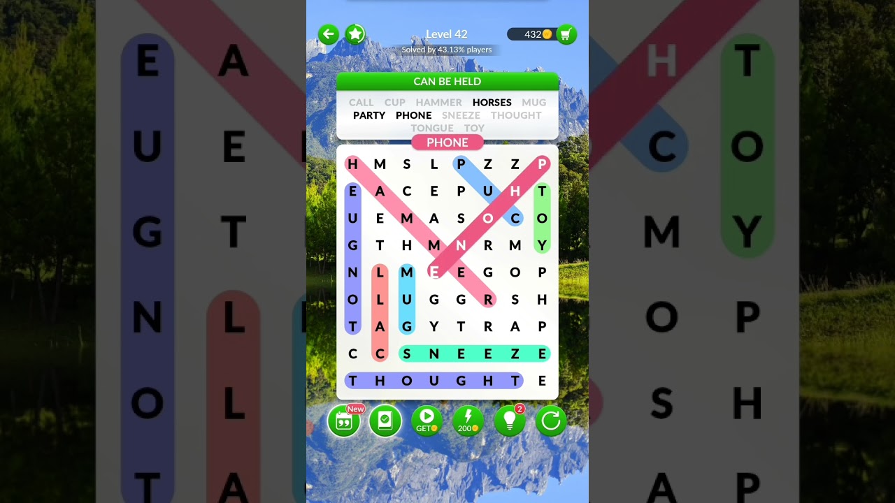 Words Search Level 42