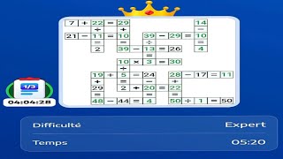 Experience the new Cross Math puzzle game, which is fun and mind blowing.