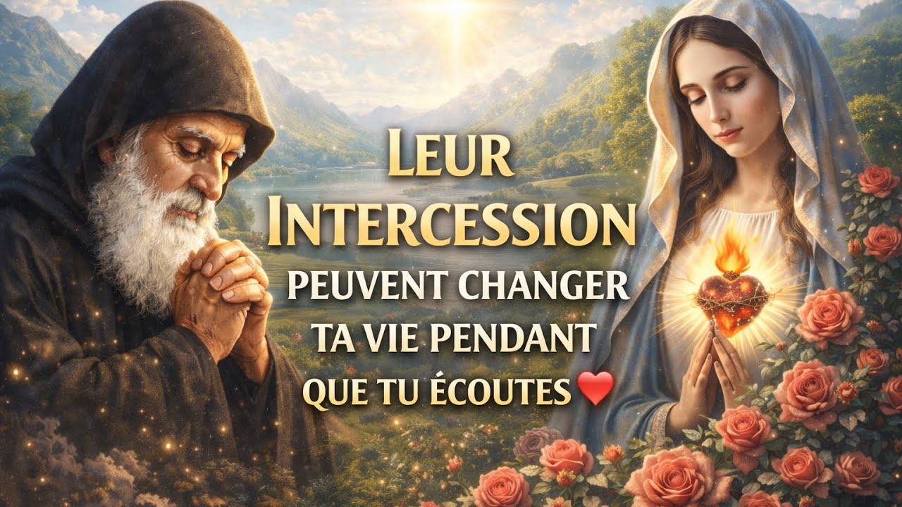 🌊 QUAND TU N’AS PLUS d’ESPOIR : MARIE et SAINT CHARBEL pour la GUÉRISON dans l’ÉPREUVE