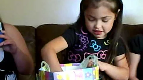 ALYSSA ZEPEDA EASTER GIFT FROM GRANDPA SAM