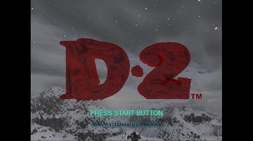 D2 - Sega Dreamcast - Intro & Title Screen