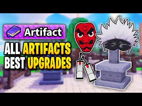 ALL ARTIFACTS GUIDE (BEST ARTIFACTS &amp; UPGRADES) in ANIME CARD FARM Roblox