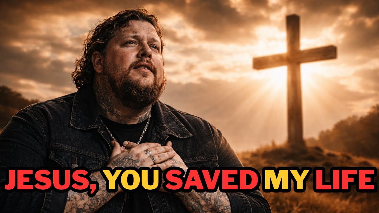 🔥 Jelly Roll | Jesus, You Saved My Life | Country Gospel Worship  (Inspired by Jelly Roll)