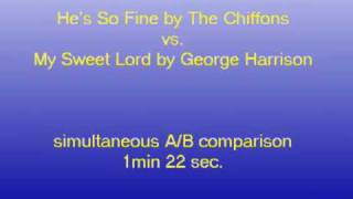 Celebrity He's So Fine vs. My Sweet Lord Profile