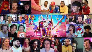 THE AMAZING DIGITAL CIRCUS  Ep 2: Candy Carrier Chaos! Reaction Mashup