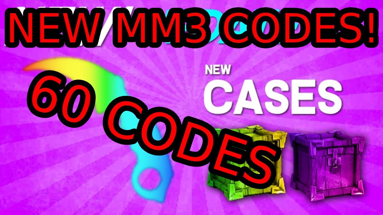 ROBLOX ALL NEW MM3 CODES YouTube