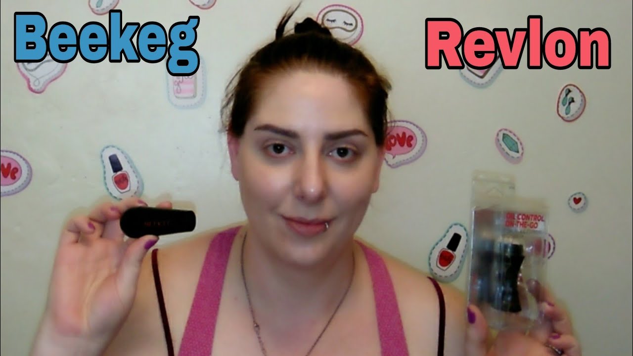 Beekeg vs Revlon Oil Absorbing Roller