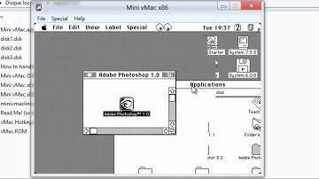 MacOS 7.5.3 with big software set on Minivmac + Download link