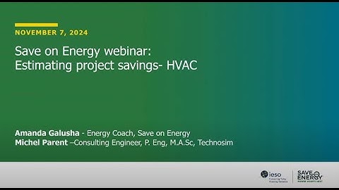 Estimating Project Savings: Industrial HVAC Efficiency