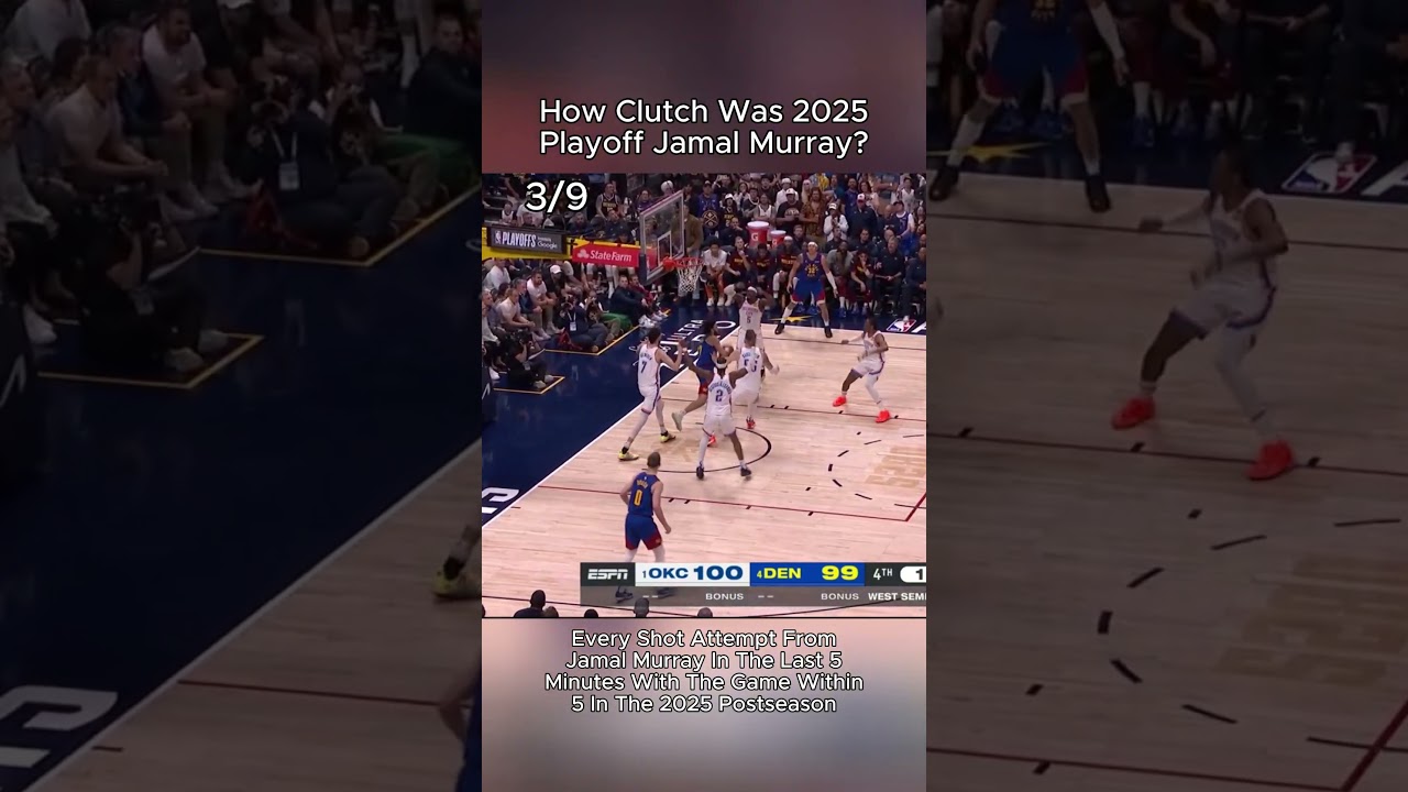 How Clutch Was 2025 Playoff Jamal Murray? 