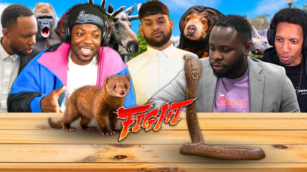 Funniest RDC Reacting to Animals Moments