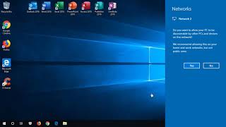 ✔️ Do you want to allow your PC to be discoverable by other PCs and devices on this network?