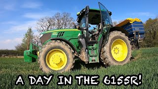 JOHN DEERE 6155R DIRECT DRIVE!
