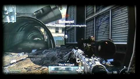 My First Epic Cross-Map Throwing Knife