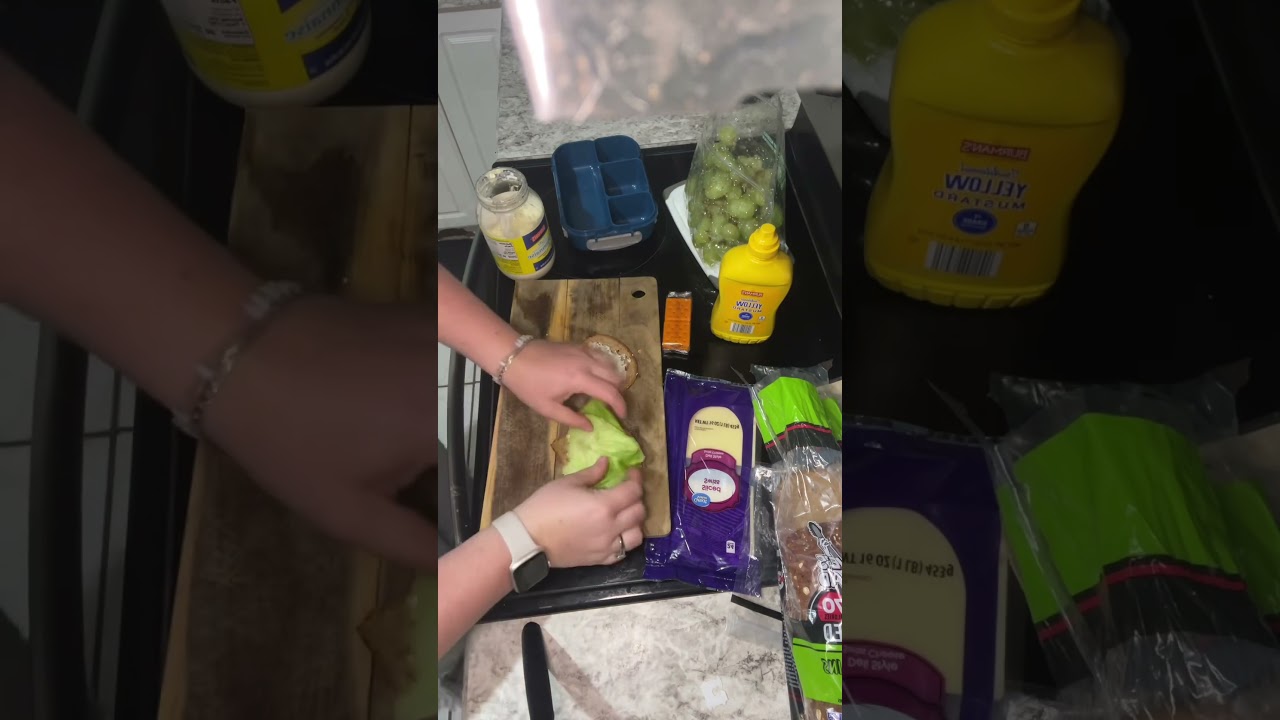 On the go food for hubby 