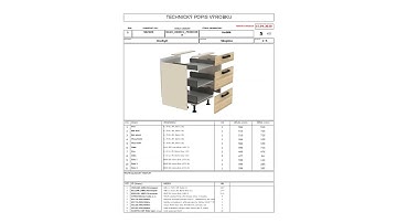 DAEX DESIGN - využití knihovny Hafele - ŠPINAR - software