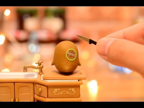 Stopmotion Cooking -Tropical Fruits-[Miniature/ASMR]