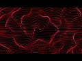 Relaxing red abstract light wave with binaural beats for sleep  meditation