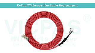 KEBA KeTop TT100-eaa 10m Cable Replacement Repair