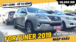 Toyota Tân Cảng bán xe FORTUNER 2019 máy xăng - số tự động - một cầu, nội thất xe quá mới