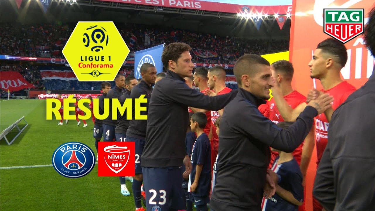 Paris Saint Germain   Nmes Olympique  3 0    Rsum   PARIS   NIMES  2019 20