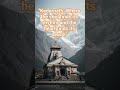 😊 Kedarnath: Where the soul finds its rhythm and the heart finds its peace #short #mhacommunity
