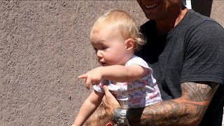 Baby Aubrey is in Shock! Kids 1st Moments Meeting the Kids!!