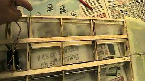 Fliteskin Me-109 flaps and slats operation demonstration.MPEG