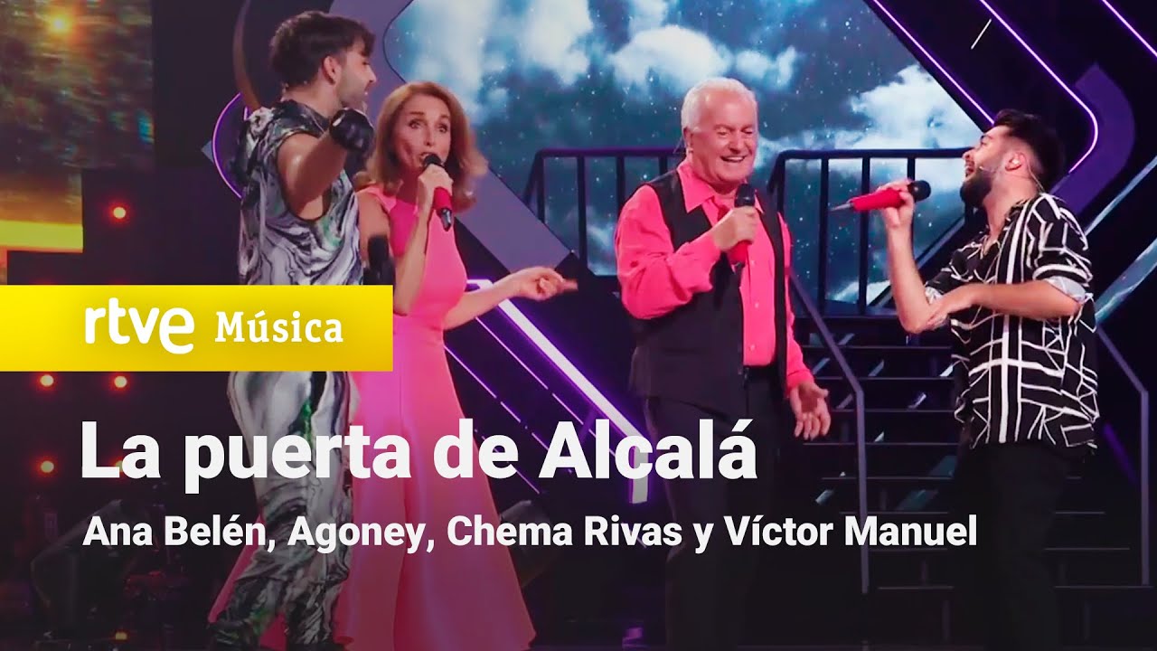 Ana Belén, Agoney, Chema Rivas y Víctor Manuel - 