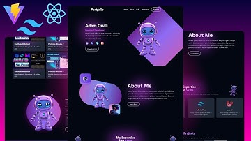 Build Portfolio Website just in 39 minutes Using React, Tailwind & Vite(Step-by-Step Guide!)