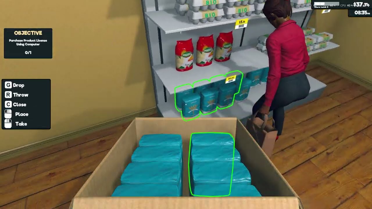Supermarket Simulator Prologue | Day 6 to Day 10 Gameplay | Expanding the Store
