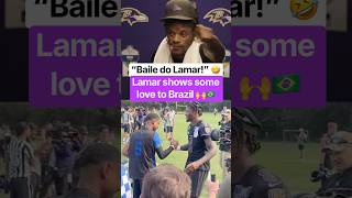 Lamar has nothing but love for the fans of Brazil 😂