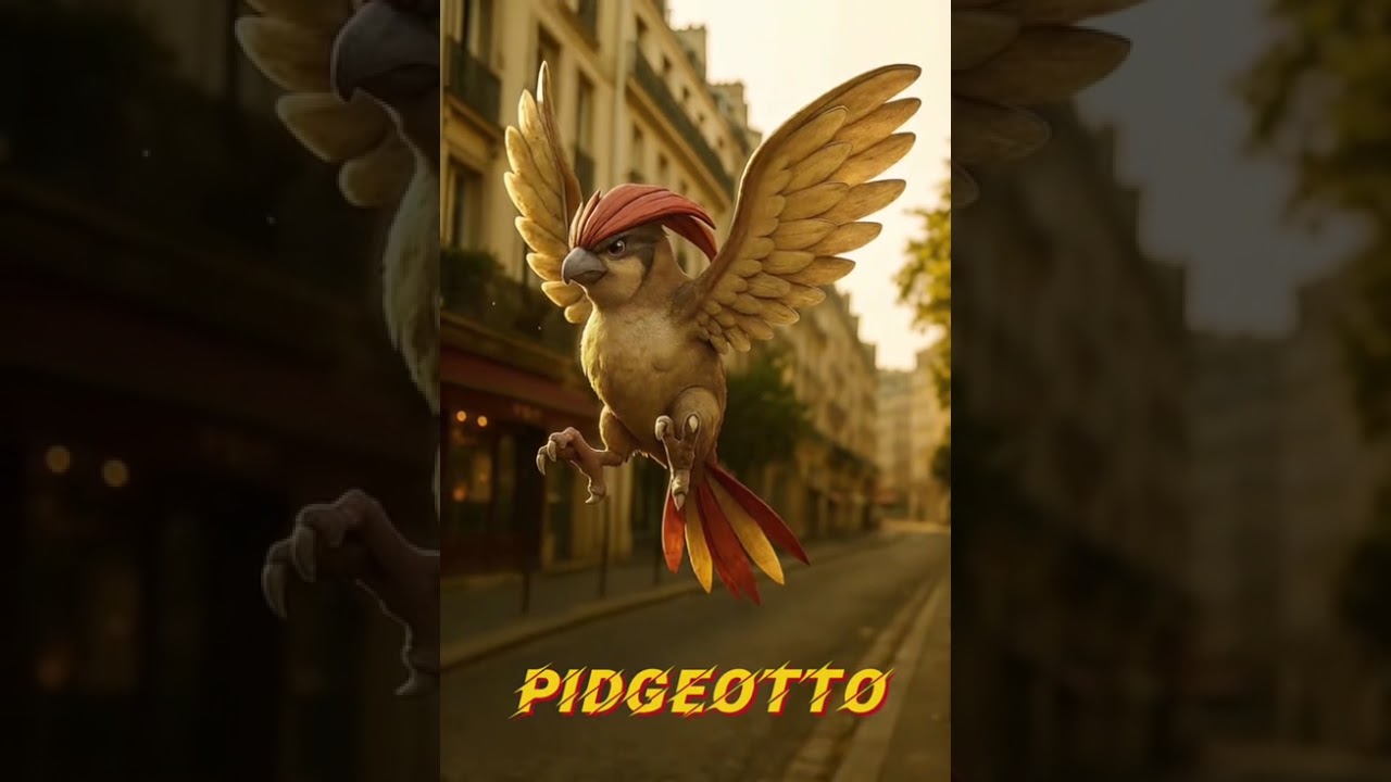 Realistic Pokémon Evolution: Pidgeot 🐦🌪️