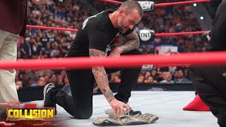 What did CM Punk have to say about the REAL WORLD CHAMPIONSHIP? | 7/29/23, AEW Collision