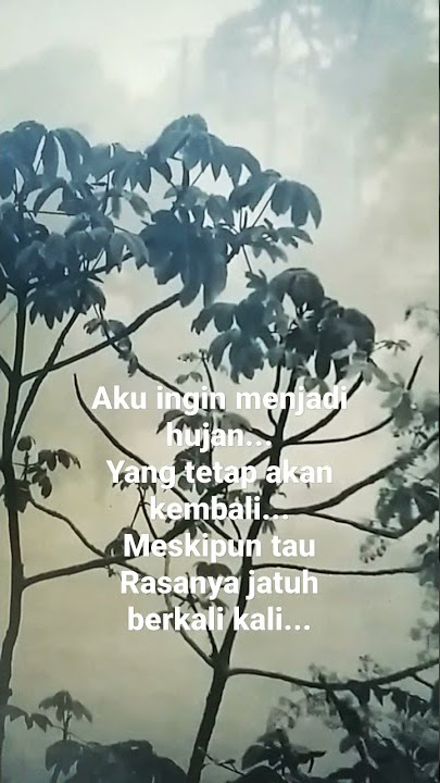 Puisi Hujan | puisi pendek | Pembaca syair