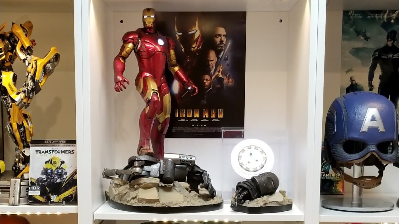 sideshow iron man mark 3 maquette