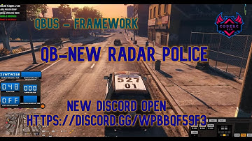 [Qbus] Qbus Radar Police | FiveM | Qbus Utility