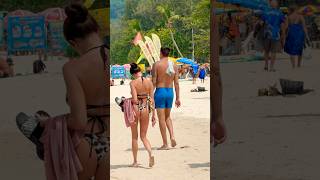🇹🇭Phuket Patong Beach Sea and Sand Summer Holiday 14🐬 #phuket #patongbeach