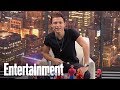 Tom holland reacts to chris hemsworths viral avengers  cover shoot  entertainment weekly