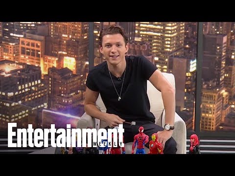 Tom Holland Reacts To Chris Hemsworth's Viral 'Avengers' Video | Cover Shoot | Entertainment Weekly