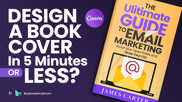 Design a Professional Book Cover in Canva in 5 Minutes or Less! | Canva Tutorial 2025