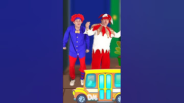 Thumbnail of Wheels on the Bus Clowns #kidssongs #funny #nurseryrhymes