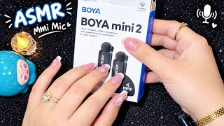 🎙️ ASMR BOYA Mini Mic ✨ Satisfying Tapping & Soft Sounds | Relaxing ASMR screenshot 4