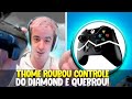 THOME ROUBOU O CONTROLE DE DIAMONDD PARA ELE NÃO JOGAR CASH CUP SOLO E ACABOU QUEBRANDO