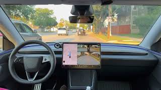 Tesla FSD 14.3.8 Saves Us From Getting Sideswiped by an Aggressive Driver  | FSD #55
