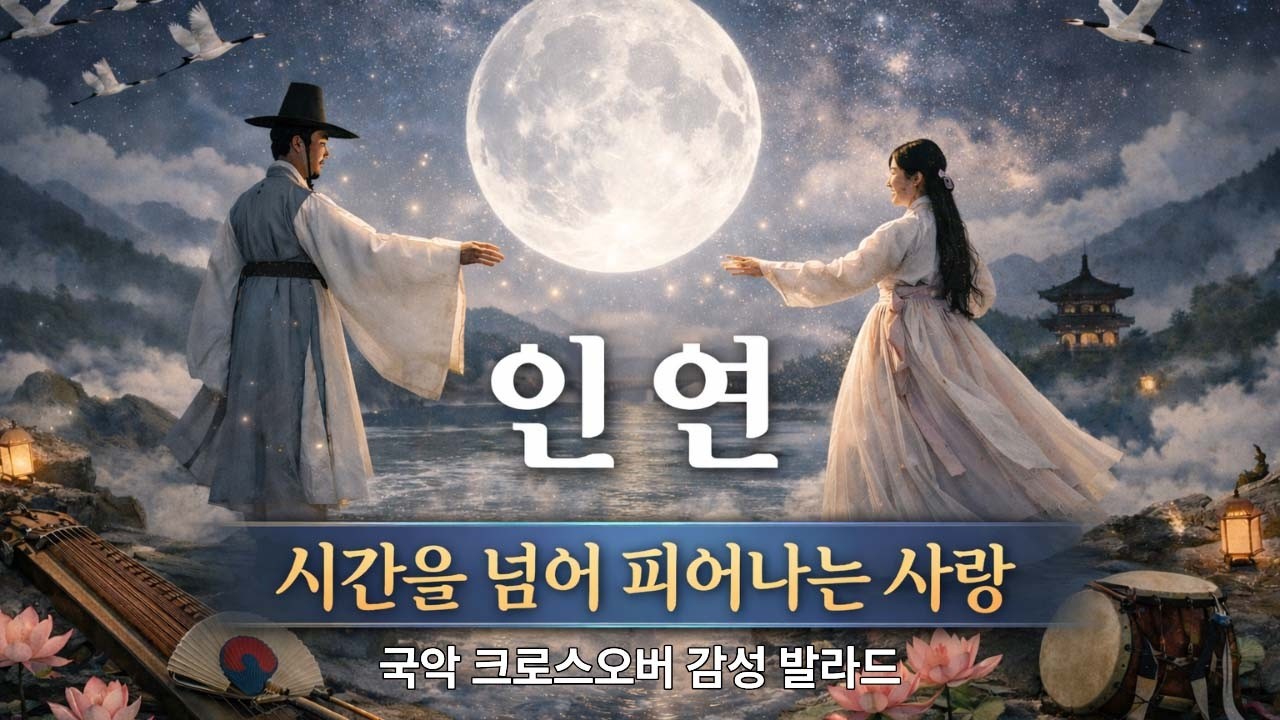 🎵 인연 – 국악 크로스오버 감성 발라드 | 시간을 넘어 피어나는 사랑