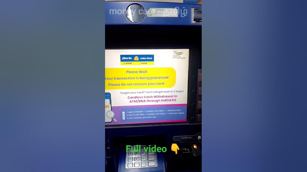 how-to-activate-indian-bank-atm-card-in-atm-machine-indianbank-atm