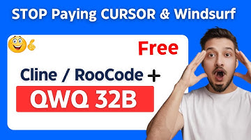 Cline + QWQ 32B : Free AI Coding Agent! Develop a Full Stack Apps! | CURSOR Alternative