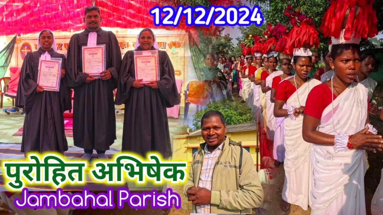 purohit abhisek 2024//jambahal parish//south west diocese odisha @soyvlogs @soyofficial3450